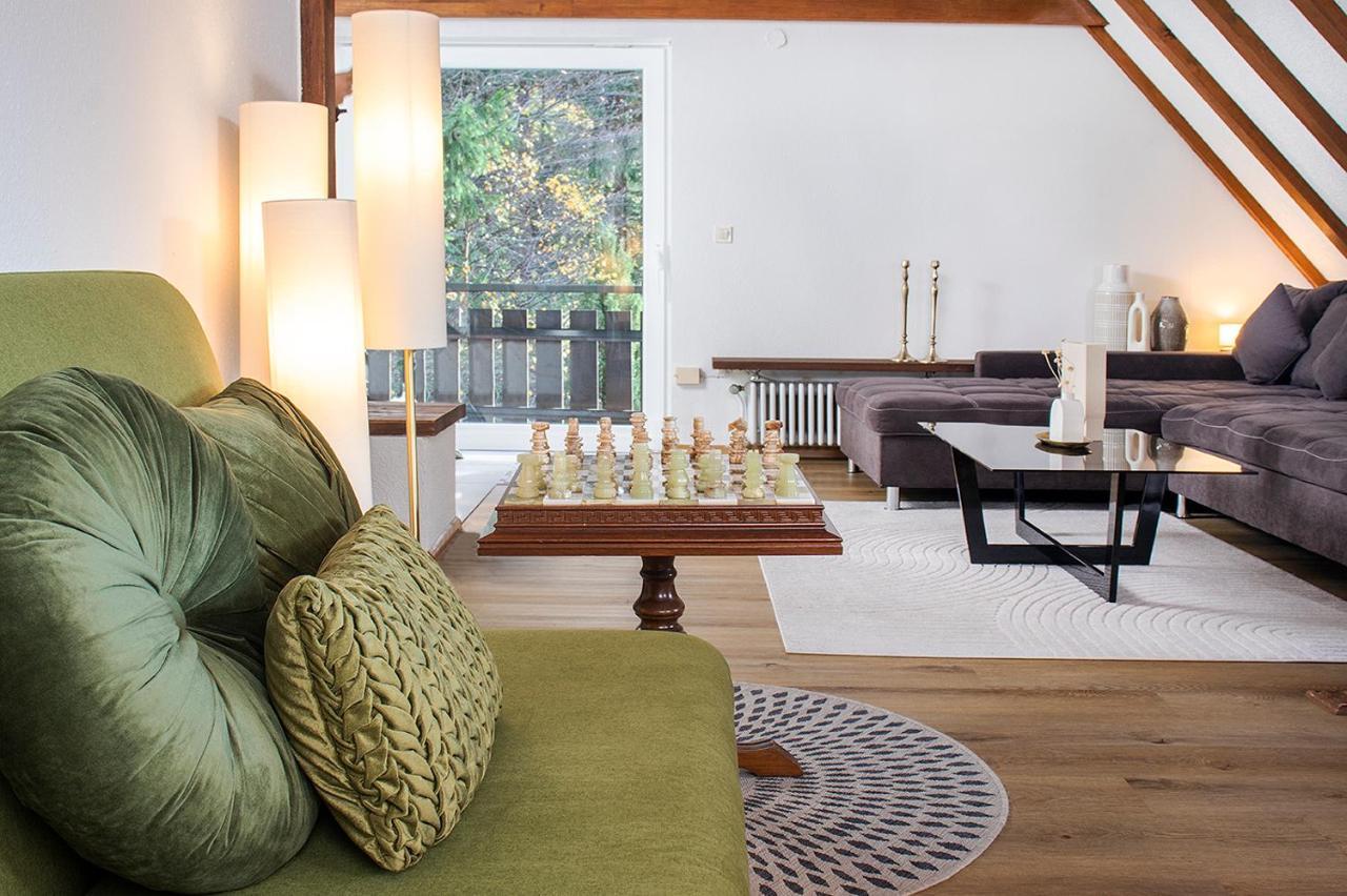 BlackNCozy - Großzügiges Luxusappartement mit Boxspringbetten und Heimkino Feldberg  Exterior foto